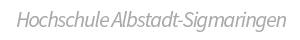 Hochschule Albstadt-Sigmaringen